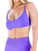 Sujetador de yoga sin costuras europeo y americano transfronterizo, secado rápido, ajustado, para deportes, running, fitness, con bonito diseño en la espalda