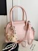 Bolso bandolera de hombro de moda para mujer, estilo coreano, estilo nicho, sencillo y portátil, de estilo coreano, combina con todo, primavera y verano.