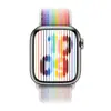 Adequado para maçã Pulseira de Nylon com Laço Traseiro para apple watch87SE65432 Velcro Pulseira Esportiva para Relógio