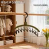Colgador de ropa multi-clip de muñeca de calabaza morada, tendedero antideslizante para ropa interior y calcetines, perchero multifuncional de almacenamiento para el hogar