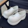 Zapatos de Chef Profesionales para Hombre y Mujer Zapatos de Cocina Impermeables Antideslizantes Resistentes al Aceite Zapatos de Trabajo para Catering Negros Zapatos Individuales Tenis EVA