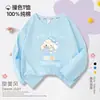 Camiseta de Manga Larga para Niña Algodón Puro Estilo Primavera y Otoño Ropa Infantil Top Elegante de Moda Infantil 2026 Nuevo Otoño Ropa de Otoño Delgada