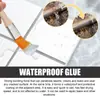Pegamento Transparente Impermeable Jaysuing Baño Cocina Tubería Masilla Multifuncional Antifugas Recubrimiento de Pared Impermeable
