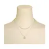 Exquisito Collar Versátil de Estrella de Zirconia y Plata Doble Capa para Mujer, Diseño Elegante y Lujoso, Cadena para Suéter