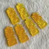 Colgante Pequeño de Jade Malayo, Verde Seco Lleno de Verde con el Carácter de Felicidad, Pendientes DIY Hechos a Mano, Pulsera, Accesorios para Collares, Joyería al por Mayor en Stock