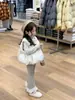Estilo Novo de Inverno 2025 Roupas Infantis Coreanas Colete Acolchoado para Meninas Casaco de Algodão Roupas Quentes de Algodão para Crianças