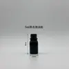 Ventas Directas de Fábrica Botella de Aceite Esencial Negra de 30 ml Serie de Botellas de Vidrio Botella Gotero de 50 ml Empaque Personalizable para Venta al por Mayor