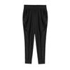 Pantalones casuales de verano para gorditas mm talla grande para mujer 200 kg pantalones cropped holgados coreanos Harlan de seda de leche