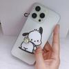 Suporte de Celular de Acrílico de Camada Dupla Sanrio Desenho Animado Suporte Telescópico Giratório com Airbag Suporte de Mesa Gatinho Kitty