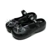 Zapatos de Ballet de Suela Gruesa Zapatos con Agujeros para Mujer 2026 Verano Nuevo Estilo Sandalias Cerradas para Exteriores Suela Suave Antideslizante Mary Janes de Yoga