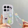 Adequado para Infinixsmart8 Capa de Celular Feminina Fashion Desenho Animado Inclusiva Hot9 Estéreo Boneca Spark10