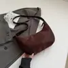 Ruien Bolsa Grande para Empanadas Estilo Coreano Retro Moda Femenina Bolso de Hombro Único 2026 Nuevo Elegante Nicho Bolso de Axila