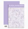 Uso Diario Estilo Pintura al Óleo Papel de Envoltura de Ciruela Salsa de Ciruela Papel de Envoltura de Flores para Ramo Papel de Fondo Inglés Artístico Papel Kraft