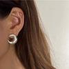 Collar Luna Corazón de Ensueño de Corea del Sur para Mujer Diseño de Nicho Atmósfera de Moda Escarchada Collar de Luna Lujo Ligero Versátil