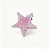 Pinza para el pelo de estrella de 5 cm para mujer, accesorio para el pelo de pentagrama de lunares estilo coreano dopamina, clip lindo y juguetón para el flequillo, adorno para el pelo
