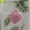 Taladro adhesivo decorativo para manualidades infantiles de acrílico con diseño de flor de ciruelo de 10 mm y 36 unidades