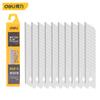 Cuchilla de Cúter Deli Cuchilla de Acero de Aleación Engrosada Cuchilla para Cortar Papel Tapiz Cuchilla para Abrir Cajas Grandes de Oficina