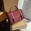 Bolsa de Mão Quadrada Pequena Retro Simples Transfronteiriça para Mulheres Outono 2026 Nova Bolsa de Ombro Transversal Casual Patchwork de Alta Qualidade