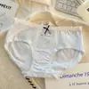 Ropa Interior Linda de Lunares Retro para Niñas, Algodón Puro Antibacteriano Entrepierna Extendida de Algodón Braguitas de Cintura Media para Mujer