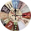 Reloj de Pared Silencioso de Moda Retro Europeo Reloj de Sala de Estar Reloj de Restaurante Reloj de Dormitorio Colgante de Pared Personalizado Decoración de Reloj de Pared Creativo