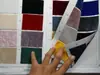 Novo spot 250g veludo coreano stretch veludo dourado brilhante stretch moda outono e inverno casaco tecido para casa