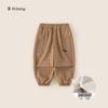 Frete Grátis Calças de Bebê para Exterior Roupas Infantis Calças Jogger Largas Estilosas para Meninos Calças Casuais Longas Novas da Moda para Crianças