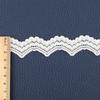 Ribete de Encaje Elástico, Ribete de Encaje de Nylon Tejido de Punto por Urdimbre, Accesorios de Ribete de Encaje para Ropa Interior y Ropa, Stock Listo de Fábrica
