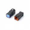 08T-Jwpf-Vsle (Preto) 8 Furos Macho Swpt-001T-P025 Micro Plug Anal Macho e Fêmea