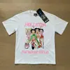 Comercio Exterior Transfronterizo Hellstar Hellstar Marca de Tendencia Europea y Americana Talla Grande Holgada Sudadera Camiseta Casual de Manga Corta para Hombre y Mujer