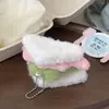 Muñeco de Peluche Serie Comida de Dibujos Animados Llavero de Hamburguesa Sándwich 3D Postre Colgante Decoración de Empaque Divertido