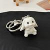 Llavero colgante de mascota de dibujos animados transfronterizo, colgante de conejo lindo, accesorios para bolso de mujer, llavero colgante de gato, venta al por mayor