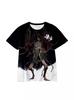 Fábrica de Comércio Exterior Transfronteiriço Mito Negro Wukong Grande Sábio Impressão Digital 3D Jornada para o Oeste Tendência Camiseta