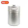 Barril de Cerveza de Acero Inoxidable 304 con Retención de Presión, Grifo, Dispensador de Cerveza para Exteriores, Barril de Dos Lotes, Elaboración Casera, Auto-Elaboración