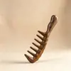 Venta al por mayor de fábrica Peine Masajeador de Meridianos del Cuero Cabelludo de Dientes Anchos y Mango Largo para Mujeres Cabello Largo Cabello Rizado Peine Masajeador de Meridianos del Cuero Cabelludo para el Hogar