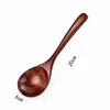 Venta Directa de Fábrica de Cucharas de Madera Maciza, Cucharas Mezcladoras de Madera, Cucharas para Miel de Mango Largo, Cucharas Pequeñas de Madera, Juegos de Cucharas de Madera