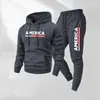 Conjunto de Sudadera con Capucha y Logo Personalizado Amazon Transfronterizo Sudaderas Unisex Moda Urbana Venta al por Mayor de Sudaderas Desde Una Pieza