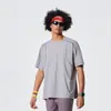 Camiseta Casual Urbana de Verano 2026, Estilo Nuevo Americano, Corte Holgado, Diseño de Nicho Color-Blocking