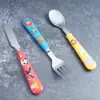 Venta al por mayor Cubiertos Especiales de Acero Inoxidable para Niños, Tenedores y Cucharas, Cucharas para Comer Filete de Restaurante Bar, Cucharas de Postre, Grado Alimenticio