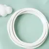 Cuero PU Costura de Borde Núcleo Redondo Envuelto en Correa Correa para Hombro Cuerda Accesorios DIY Tracción Cuerda de Cuero Trenzado