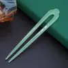 Novo Grampo de Cabelo Hanfu Antigo Estilo Chinês, Grampo Simples em Forma de U para Uso Diário, Grampo Pontiagudo de Acetato, Novo Produto de Moda Chinês