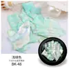 Fragmentos de Concha Coloridos, Fragmentos Ultrafinos, Decorações para Nail Art, Adesivos de Pérola de Concha para Unhas, Flocos de Madrepérola para Nail Art, Glitter