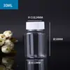 Em Estoque 15-500ml Plástico Transparente para Animais de Estimação com Bico Dosador, Garrafas com Cápsula Selada, Garrafas Dosadoras, Garrafas para Amostras