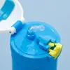 Venta al por mayor de fábrica Taza Rebotadora para Enamorados Niños con Pajilla Vidrio Se Puede Imprimir Publicidad Código Bidimensional Logo