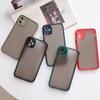 Funda Negra Mate de Agujero Fino para iPhone 16 Funda Phantom, Cobertura Completa de Lente Anti-Caída Funda para Teléfono para Apple 17 Pro Max