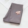 Leggings para Niñas Primavera y Otoño Delgados Para Usar por Fuera Estilo Occidental Nuevos Leggings Negros para Niños Pantalones Largos de Algodón para Bebés Niñas