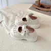 Zapatos para Niñas, Zapatos de Princesa de Cuero para Niños, Nuevo Estilo Primavera y Verano 2026, Zapatos Respirables con Cortes Negros de Suela Suave para Bebés Niñas