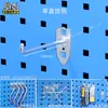 Chitu Ganchos Quadrados de Pino Único para Painel de Parede Acessórios para Painel de Pegboard Prateleira Móvel para Ferramentas de Hardware Gancho para Painel