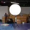 Pelota de soporte de 1.2 m, pelota de soporte de iluminación decorativa para eventos comerciales, pelota de iluminación inflable para escenografía de exposiciones