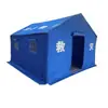 Tienda Impermeable y a Prueba de Sol de Tela Oxford Engrosada para Exteriores 3x 4m para Ayuda en Desastres de Emergencia, Protección contra el Frío, Calidez y Campamento en Obra