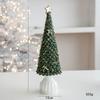 Resina Papá Noel Caballo Mecedor Casa Adornos de Escritorio Adornos de Ambiente Festivo para el Hogar Regalos de Navidad